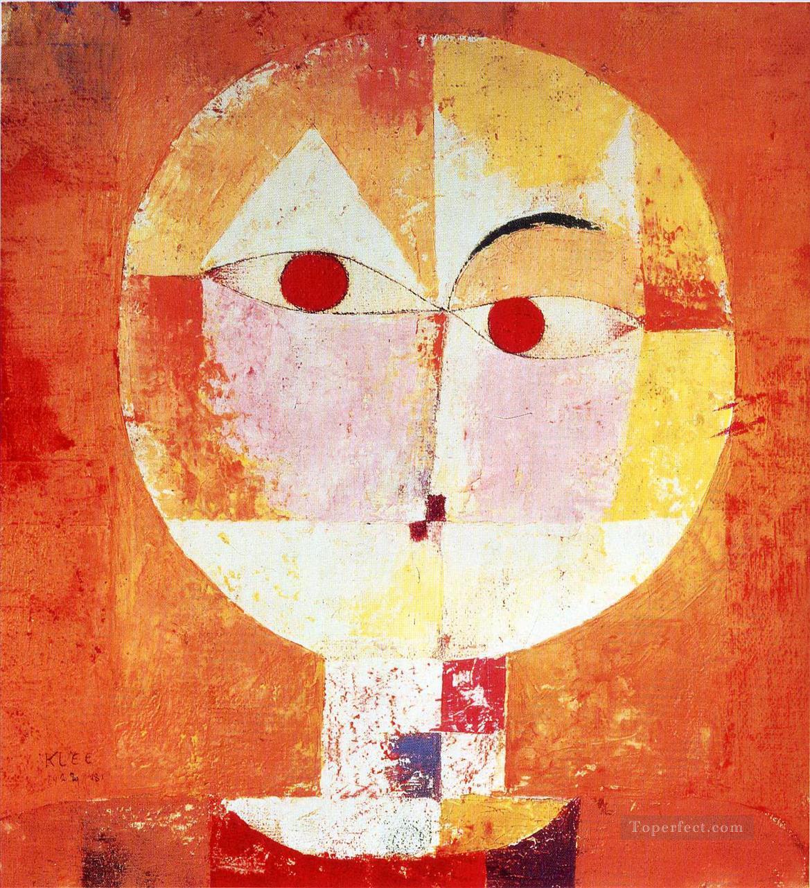 Senecio Paul Klee textured Peintures à l'huile